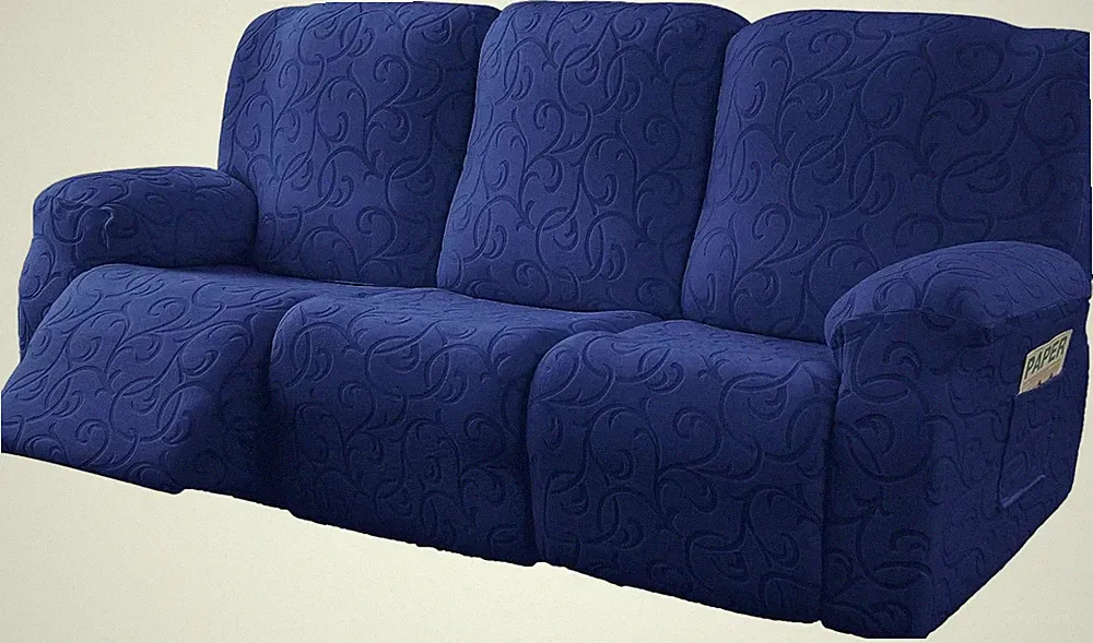 Recliner Sofa Covers Sectional Couch Cover for Reclining Couch 3 Seat, 5-Pieces