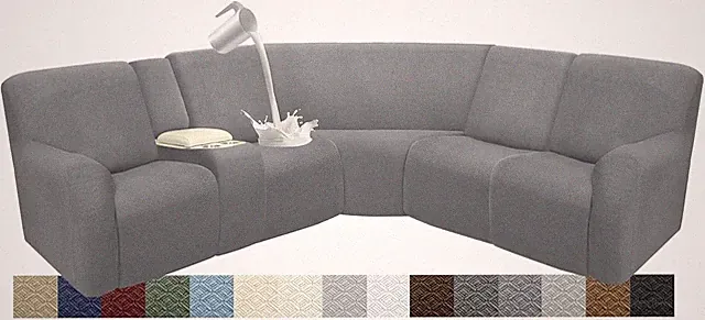 Reclining Sectional Couch Covers Waterproof L Shape Washable Recliner Sofa Cover