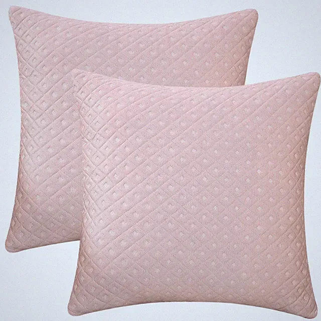 REGALWOVEN Geometric Pattern Soft Cozy Throw Pillow Covers for Living Room Sofa