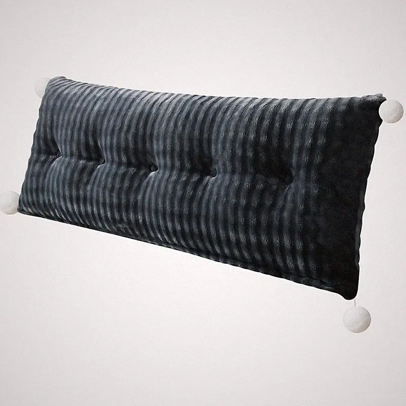 Removable Headboard Reading Cushion Plush wedge Back Cushion for bed & sofa