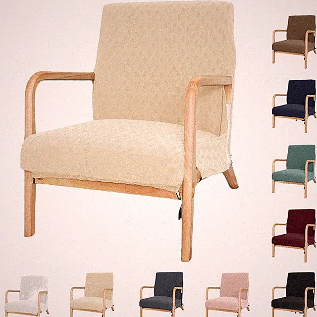 Removable Stretch Chair Cover One Piece Sofa Seat Anti-dirty Protector Slipcover
