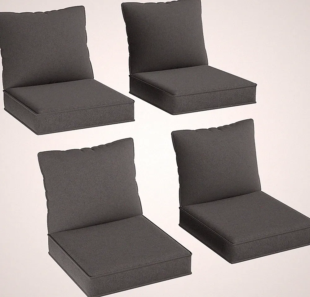 Replacement Cushions Outdoor Furniture 4-Piece Outdoor Cushions Patio Furniture