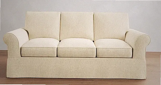 Replacement PB Comfort Roll Arm 82" Sofa Slip Cover (New) for 3 seater sofa