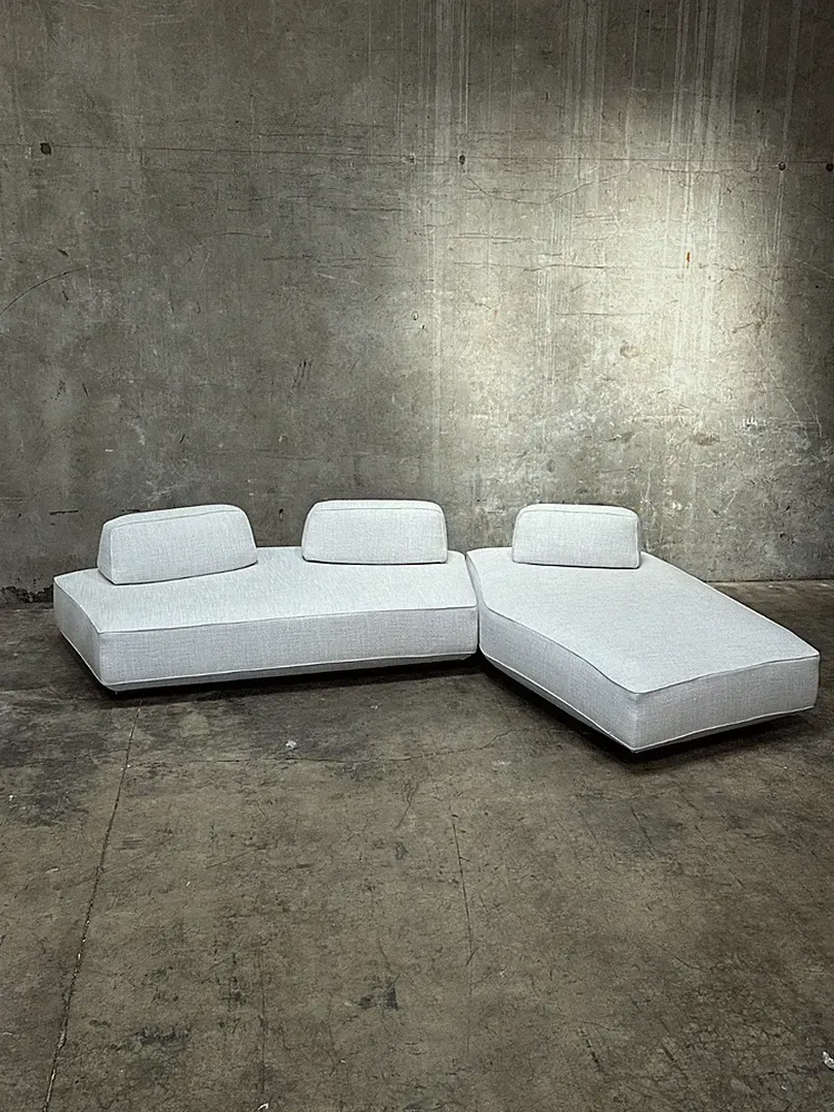 Resource Furniture Flex Modular Sectional Sofas Chaise White 91x52