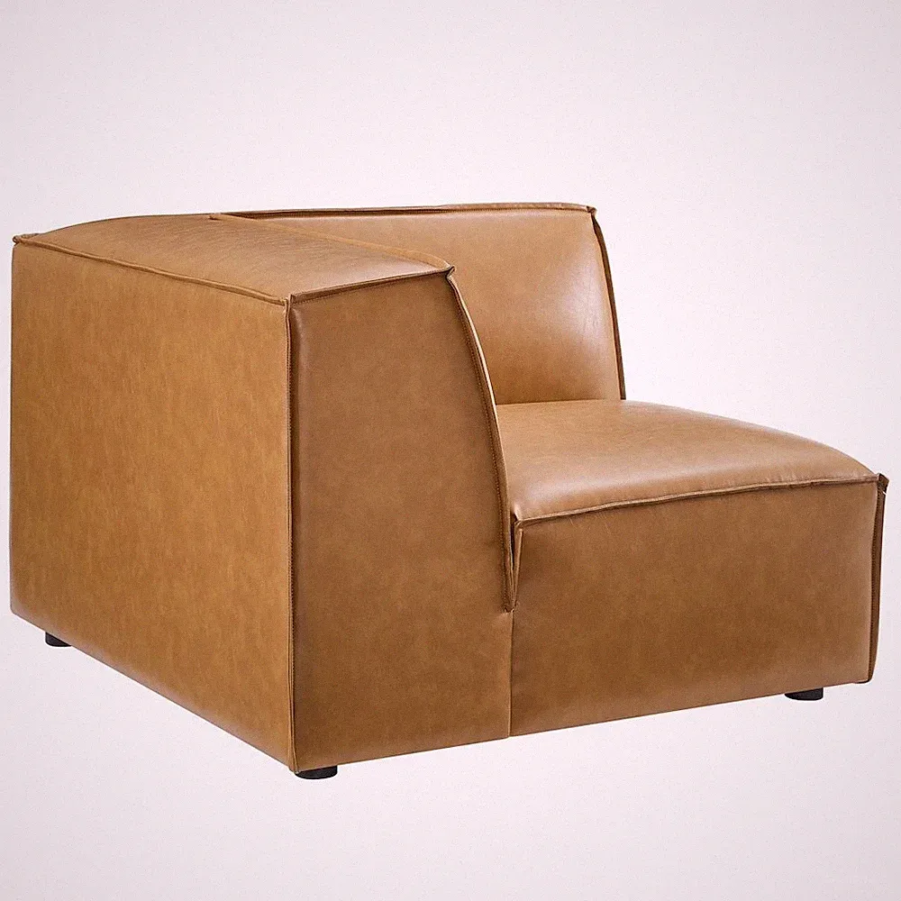 Restore Vegan Leather Sectional Sofa Corner Chair