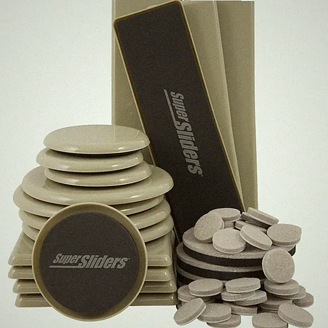 Reusable Furniture Movers - Hardwood & Carpet Sliders