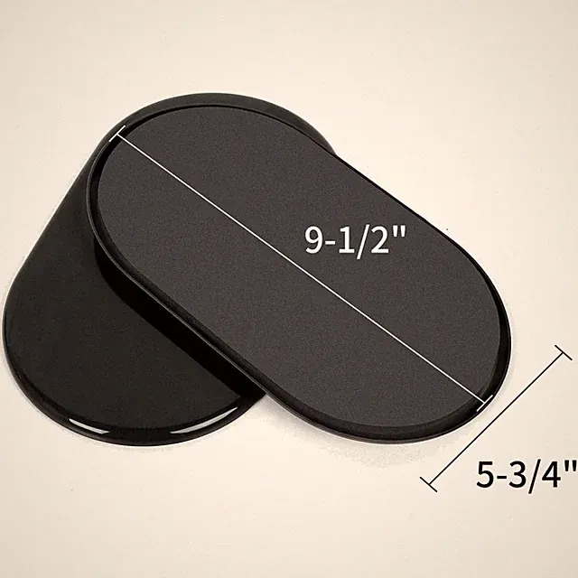 Reusable Furniture Moving Pads 9 1/2" x 5 3/4", Black