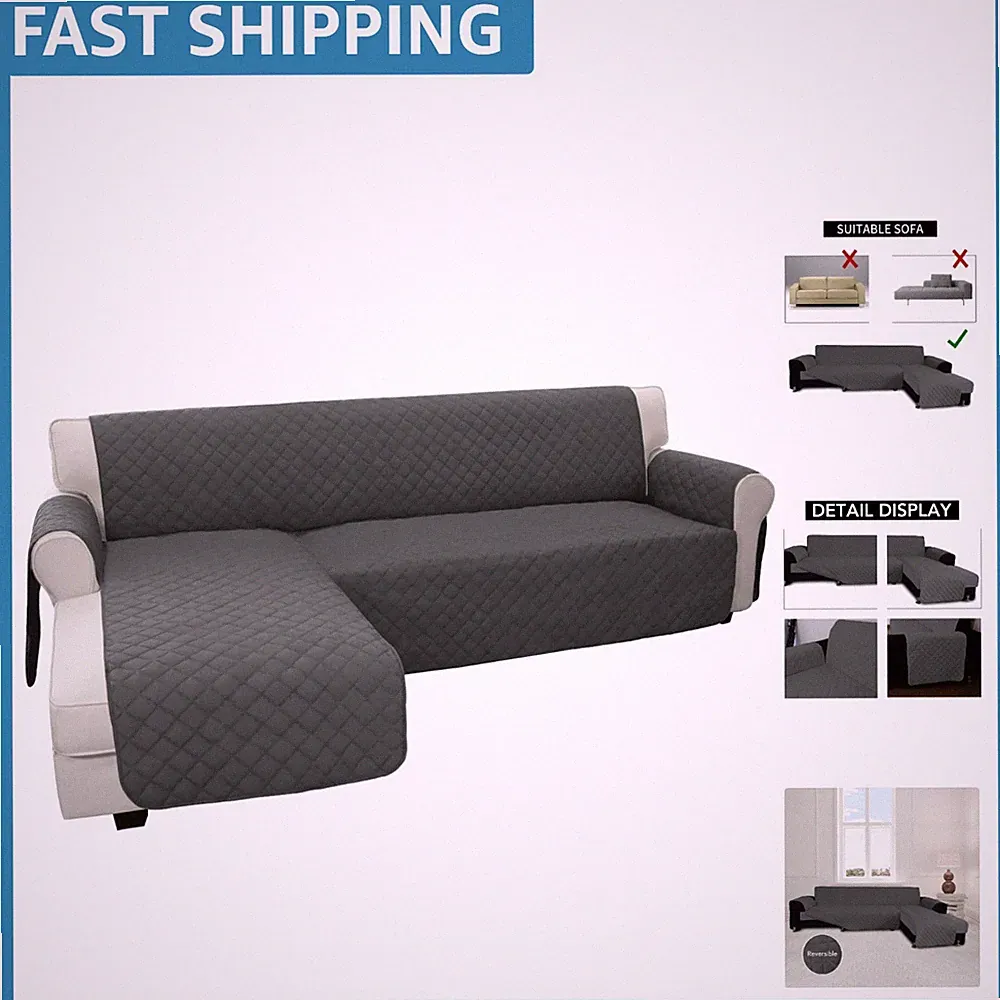 Microsuede Couch Cover Sectional