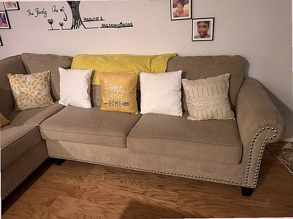 Reversible Sectional Couch Set, 3 Seat L Shaped Modular Sleeper Sofa,Small Sofa