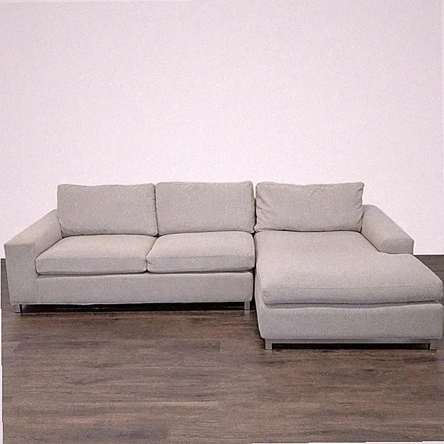 Room & Board Modern Sectional Sofa with Right Chaise