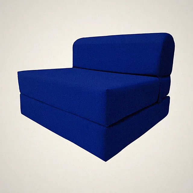 Royal Sleeper Chair Folding Foam Bed, Sleepover Convertible Sofa 6 x 36 x 70