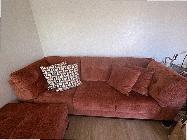 Rustic Couch Sofa lightly used from Ashley furniture