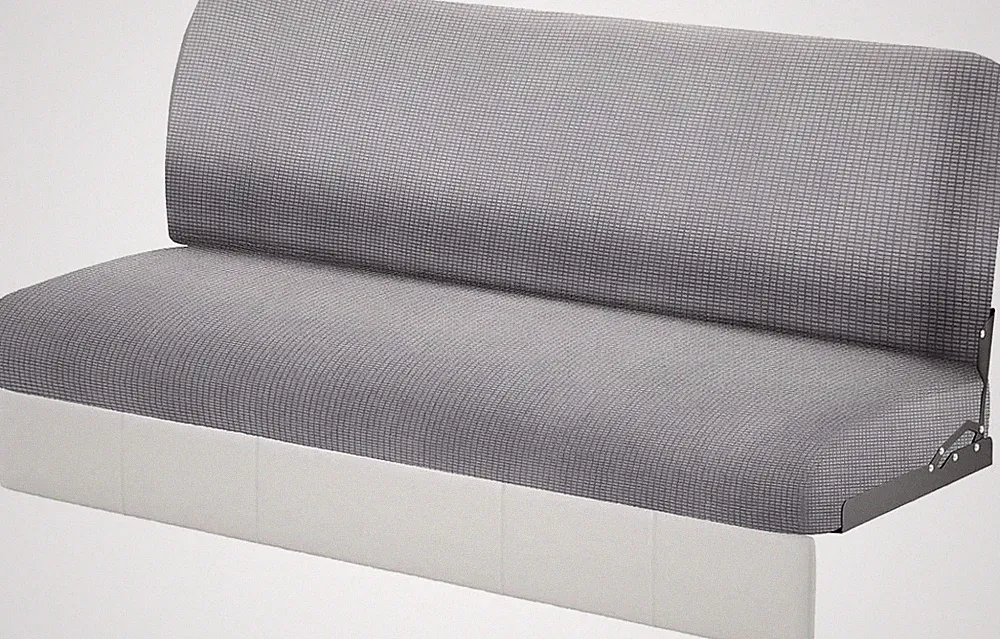 RV Jackknife Sofa Cover Set, 2-Piece Stretch Slipcovers for Backrest & Seat, Ela