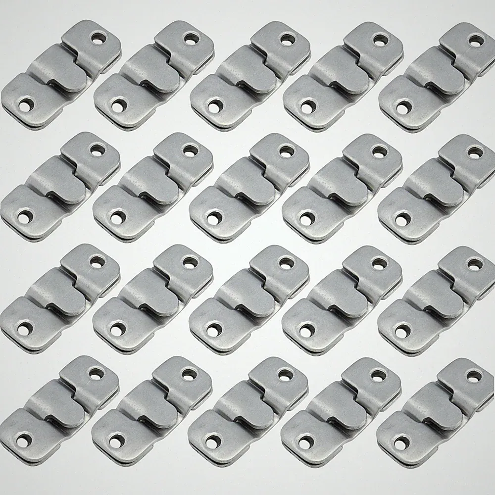 S SYDIEN 20 Pcs Sectional Couch Connectors Furniture Interlocking, Metal Sect...