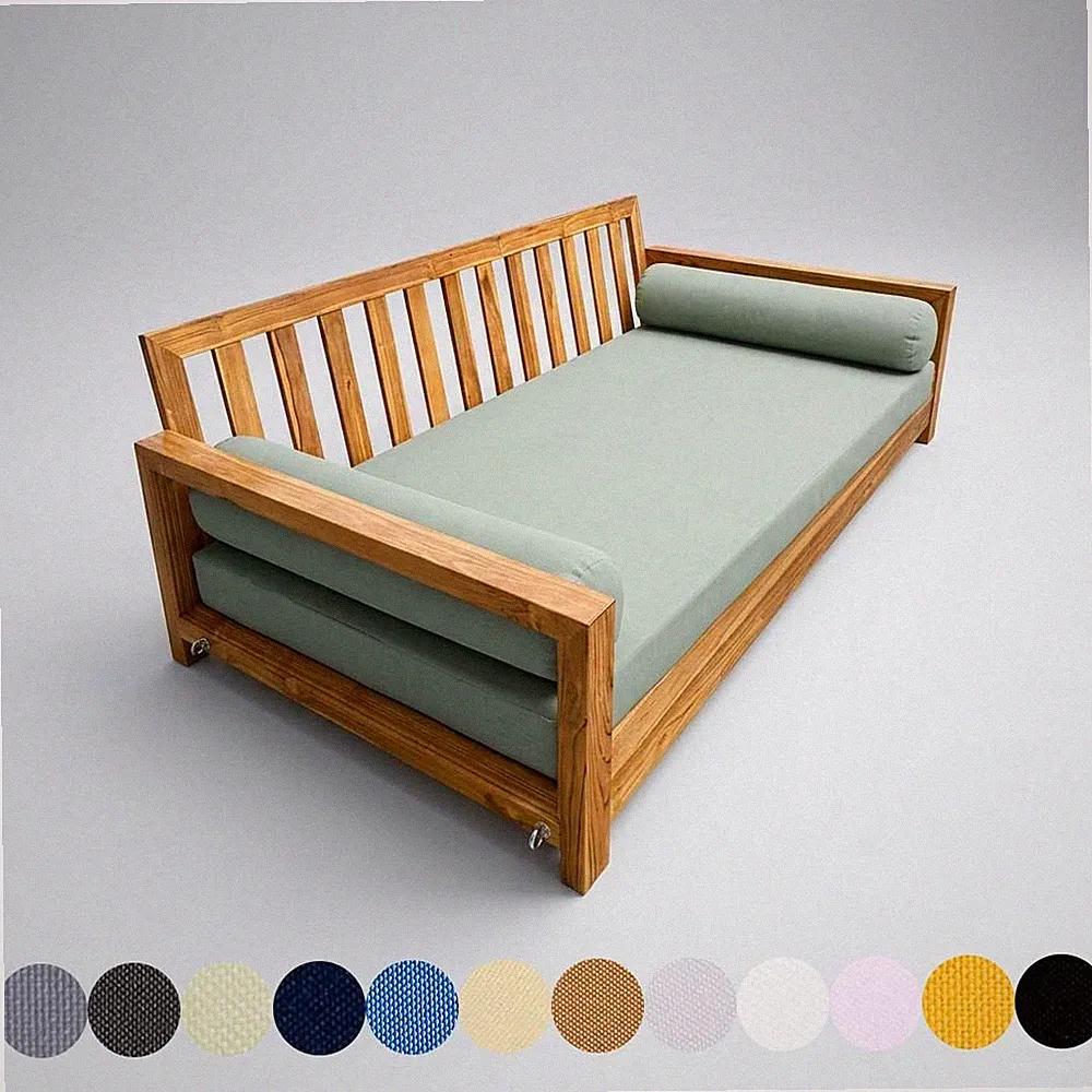 S5 Knife Edge Mattress Cushion Covers Only for Outdoor Daybed Porch Swing Bed