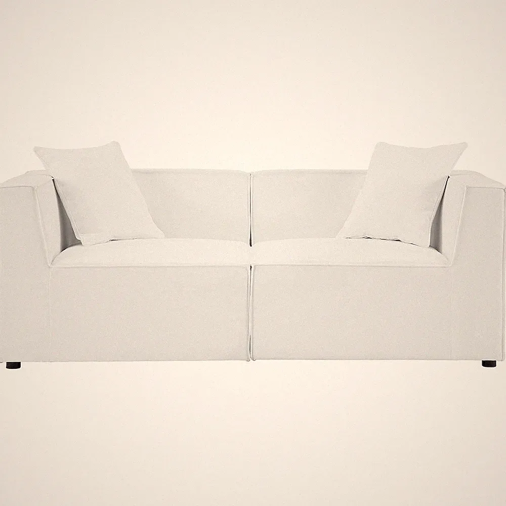 Saybrook 2-Piece Outdoor Patio Upholstered Sectional Sofa Loveseat