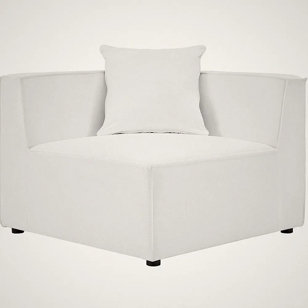 Saybrook Outdoor Patio Upholstered Sectional Sofa Corner Chair