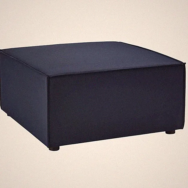 Saybrook Outdoor Patio Upholstered Sectional Sofa Ottoman