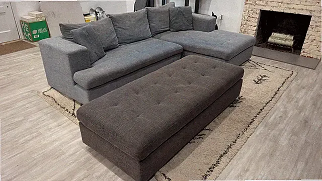 scandanvavian designs sectional sofa used