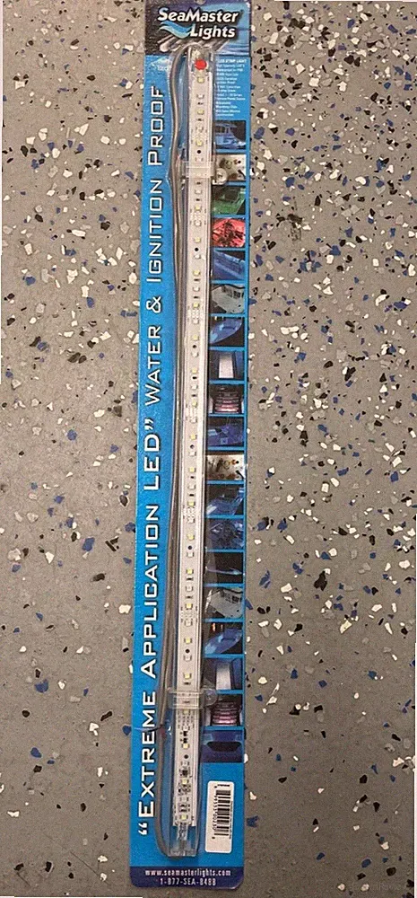 SEAMASTER 20" WHITE/RED LED STRIP LIGHT - 2 COLOR REPLACEMENT SECTION #STRIP50WR