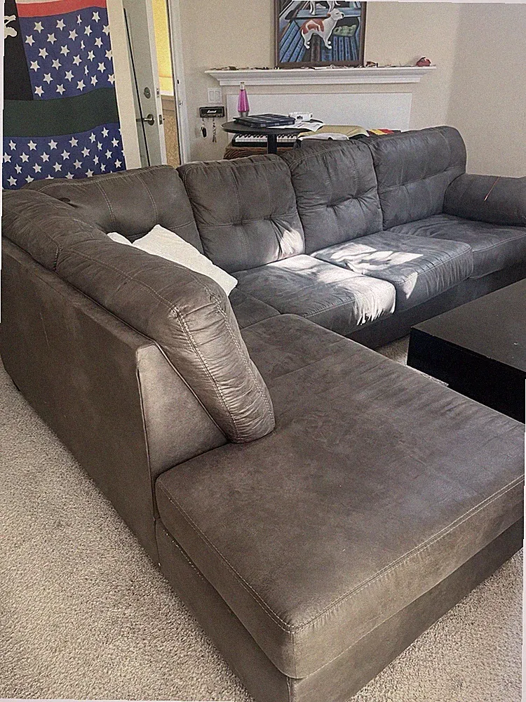 Sectional And Ottoman