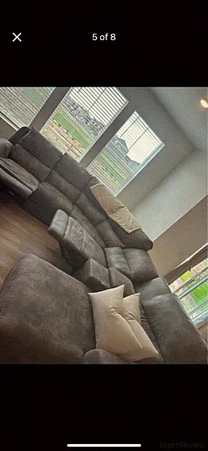 Sectional Couch 6 Piece Set