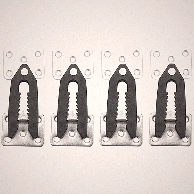 Sectional Couch Connector, 4 Pcs Metal Sofa Joint Snap Sectional Couch7296