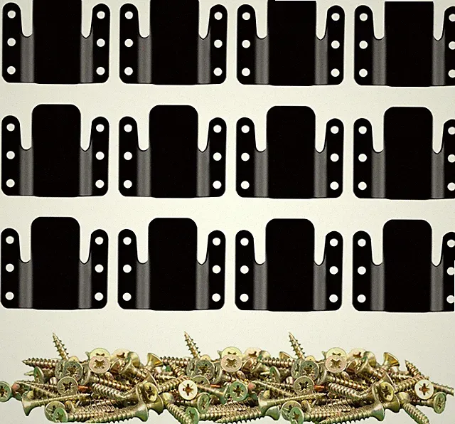 Sectional Couch Connectors Metal Sofa Clips with Screws for Furniture