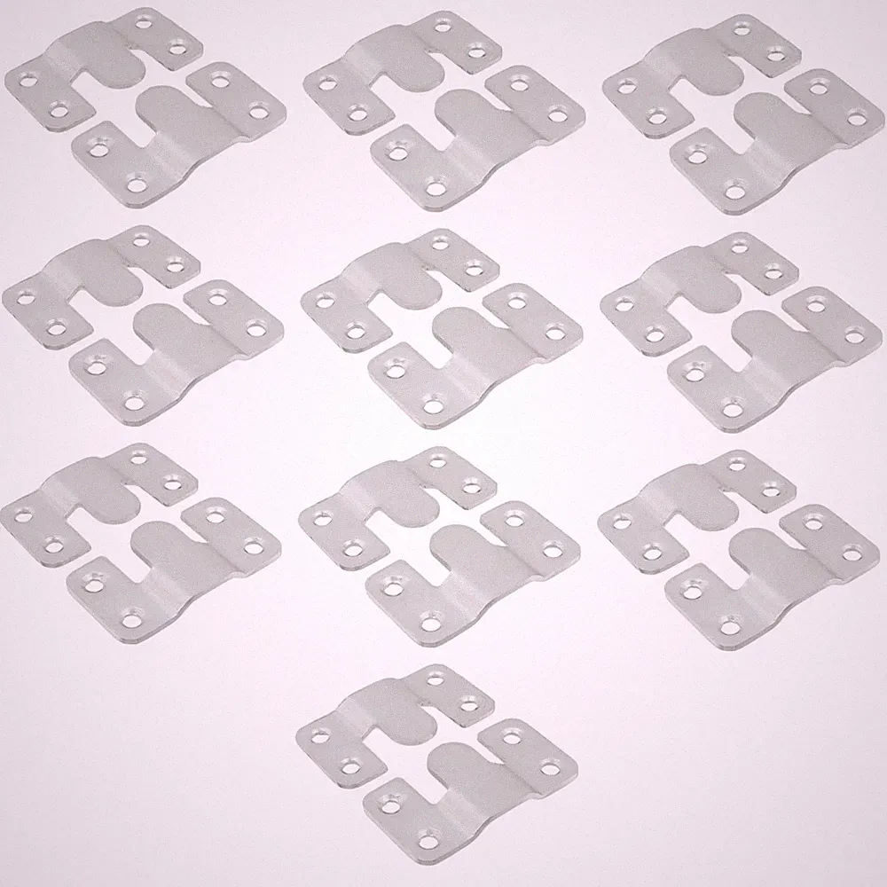 Sectional Couch Connectors Sectional Sofa Interlocking Stainless Steel Furnit...