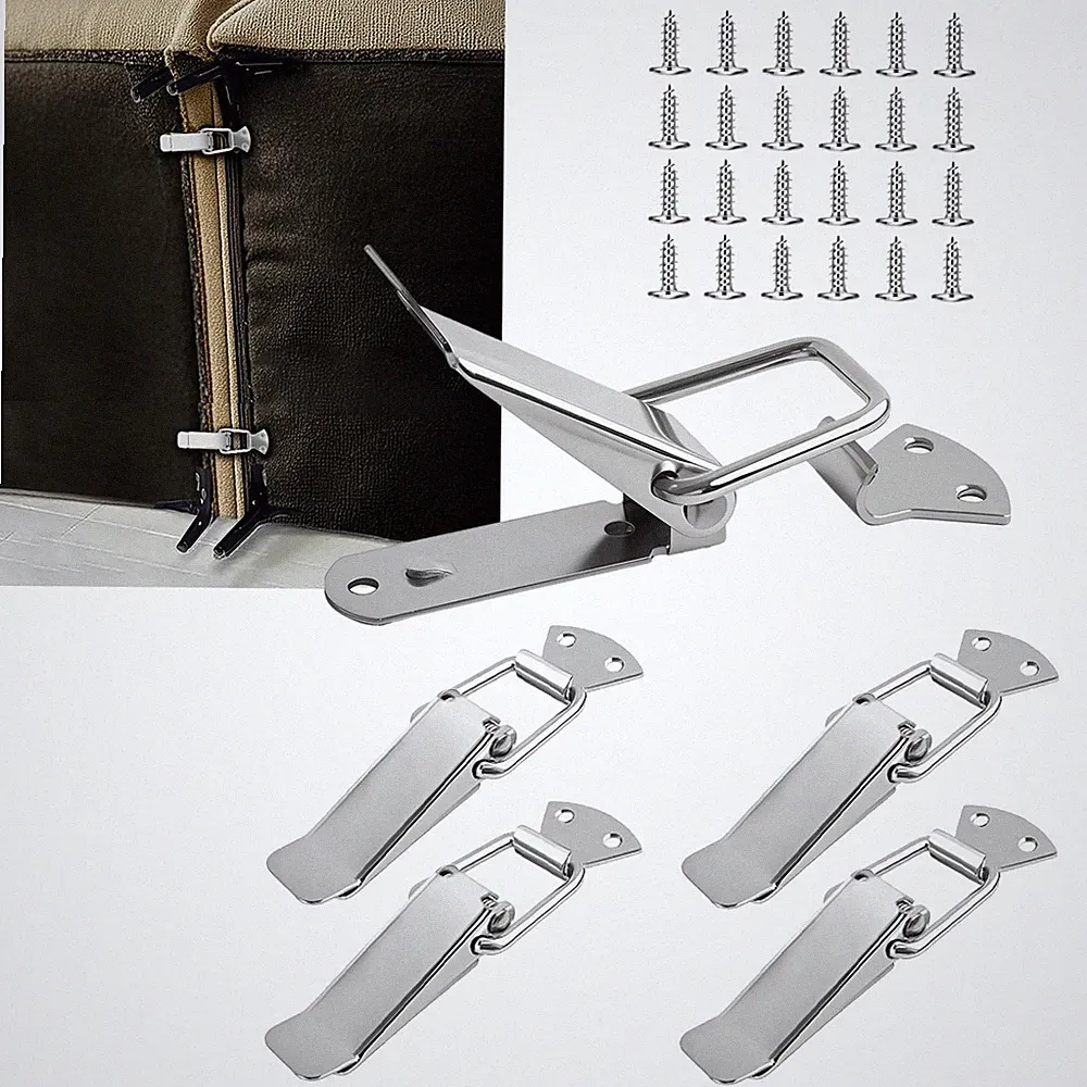 Sectional Couch Connectors to Make Sectional Stay, 5.1" Couch Clamps Modular...