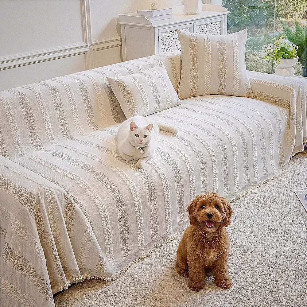 Sectional Couch Cover for Dogs, Washable Sofa Covers