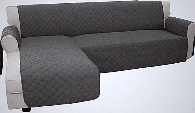 Sectional Couch Covers for Dogs L Shape Sofa Cover Reversible