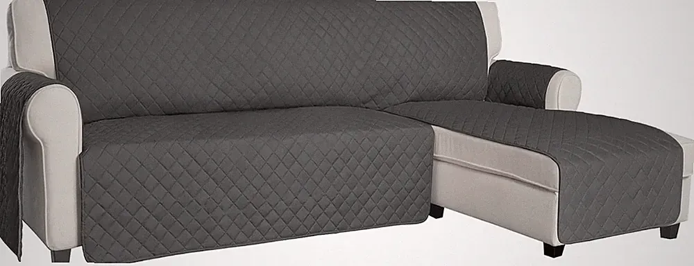 Sectional Couch Covers for Dogs, Reversible L Shaped Sofa Cover, Water
