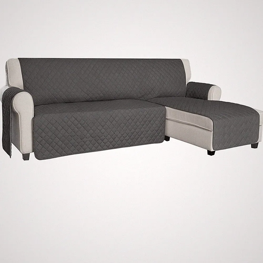 Sectional Couch Covers for Dogs, Reversible L Shaped Sofa Cover, Water Resist...