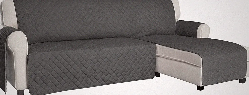 Sectional Couch Covers for Dogs, Reversible L Shaped Sofa Cover, Water Resistant