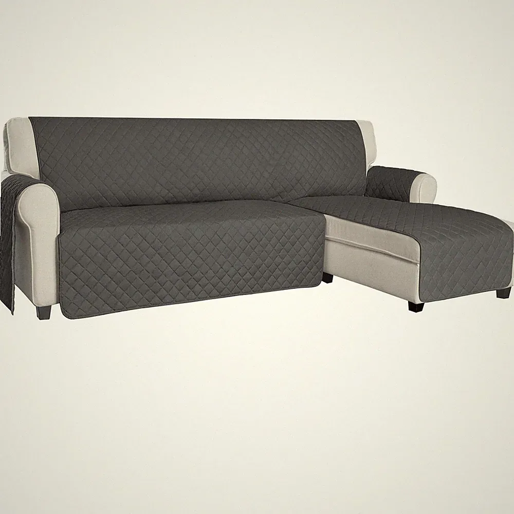 Sectional Couch Covers for Dogs, Reversible L Shaped Sofa Cover, Water Resistant