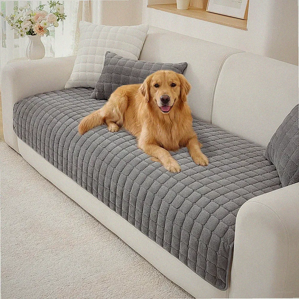 Sectional Couch Covers for Dogs, Washable Sofa Covers for Pets, Pet Friendly...