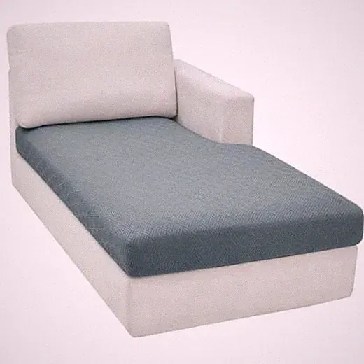 Sectional Couch Covers for L Shaped Chaise Lounge 1 Chaise Cover Light Gray