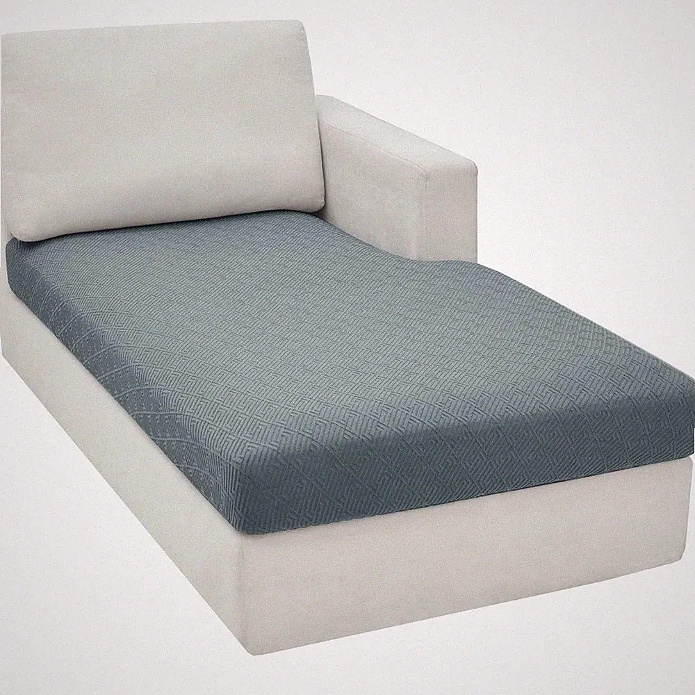 Sectional Couch Covers for L Shaped Chaise Lounge 1 Piece Separate Cushion Co...