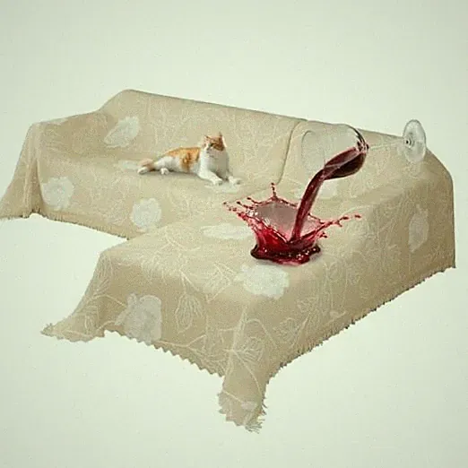 Sectional Couch Covers for Sectional Sofa 1OO% Waterproof XX-Large Beige Flower