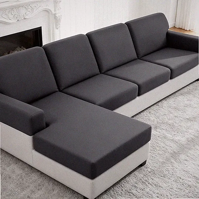 Sectional Couch Covers Stretch Couch Cushion Covers for Sectional Sofa Chaise L