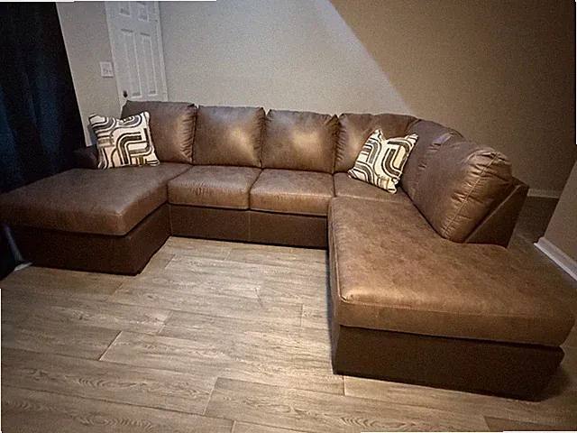 sectional couch living room leather