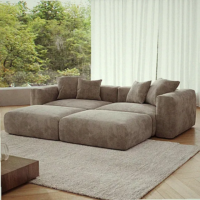 Sectional Couches for Living Room, Modern Modular Sectional Couch with Chaise Ot