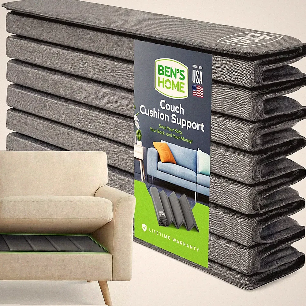 ® Sectional Cushion Set for Extra Deep L-Shape Sofas - Stop Sagging Seats | 0...