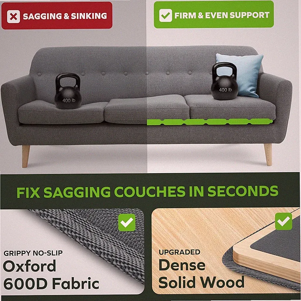 Sectional Cushion Support Set - Stop Sagging Sofas