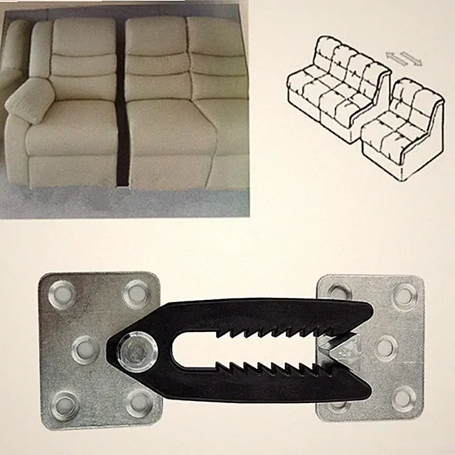 Sectional Furniture Sturdy Couch Connector Accessories Hardware Fitting Home_z8