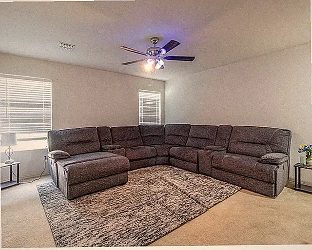 Sectional Reclining Sofa W/ Cup Holders And Charging Ports (local delivery)