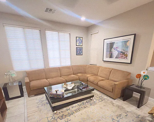 sectional sofa 126"x100"x36"