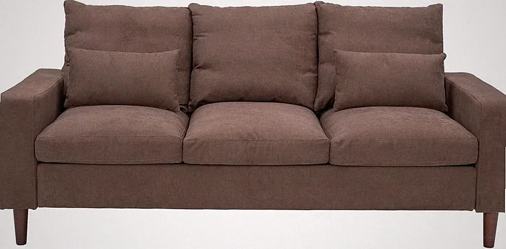 white sectional sofa with solid wood legs