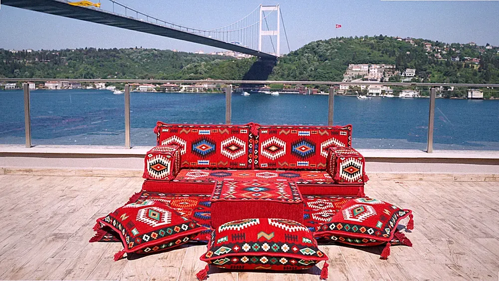 Sectional Sofa for Living Room, Floor Pillows, Japanese Floor Sofa, Sofa Cama